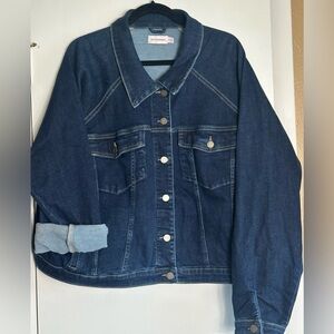 Molly & Isadora Blue Jean Jacket Relaxed Fit